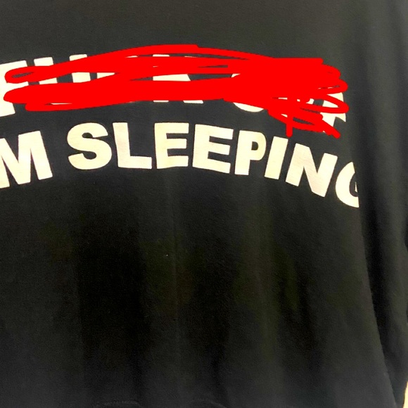 Fuck off I’m sleeping pj set - Picture 5 of 7